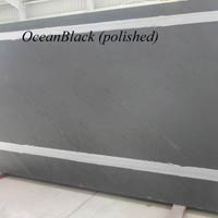 Ocean Black Polished Quartzite Tiles