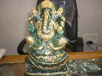 Semi Precious Stone Ganesha Statue