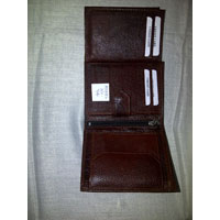 Leather Three Fold Wallets