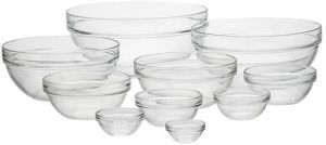 Glass Bowl Set