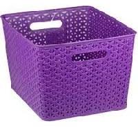 pvc storage basket