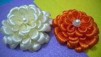 satin ribbon flower