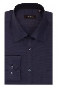 Stanza Evening Shirts for Men, Micro Blue Check Shirt