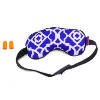 Microbeads eye mask with ear plugs