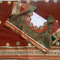 Crepe Bandhej Sarees