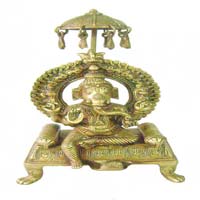 Antique Brass Ganesh Statues(solid)