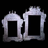 German Silver Photo Frames