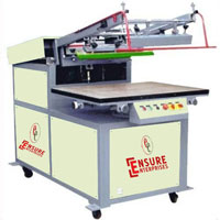 Semi Automatic Flat Screen Printing Machine