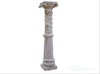 carved stone pillar