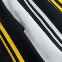 Flat Knit Rib Fabric (1x1) with Stripes