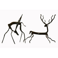 Deer Wrought Iron Handicraft