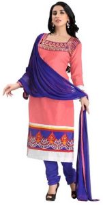 Chanderi Churidar Suits