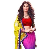 Designer Net Lehenga Choli