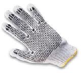 pu dotted hand gloves