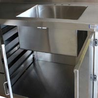 Stainless Steel Laboratory Case Work Cabinet Sink