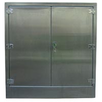 Stainless Steel Modular Double Door Cabinets