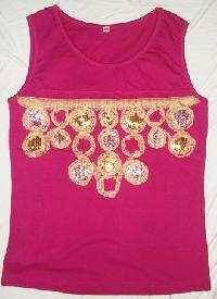 Ladies Vest, Single Jersey