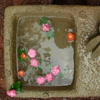 Stone Bird Bath