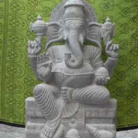 Stone Ganesh Statue