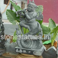 Stone Krishna Statue