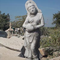 Stone Lady Statues