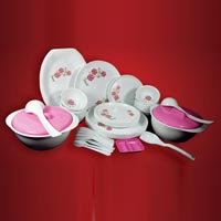 Bloomy Printed Dinner Set