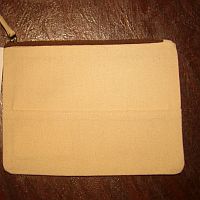 Cotton Canvas Pouch