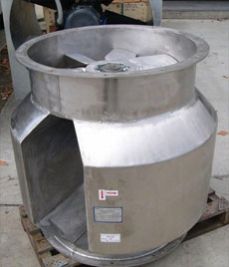 Bifurcated Axial Flow Fan