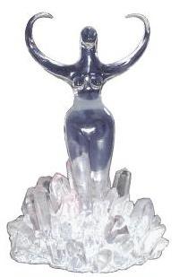 crystal statues