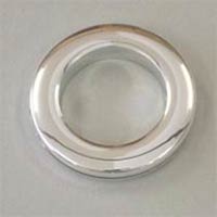 Steel Chrome Eyelet Ring