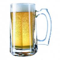 glass beer mug