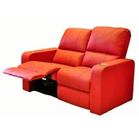 Leather Push Back Recliner Chairs
