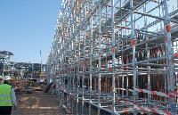 steel scaffoldings