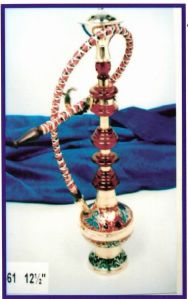 Antique Colouring Brass Hookah