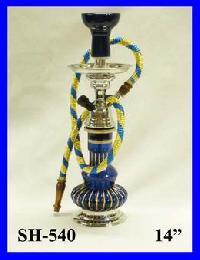 Hookah Glass Blue 1 Pipe