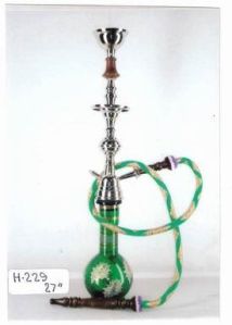 Hookah Glass Green Base