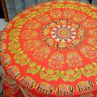 Orange Table Cover