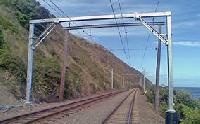 railway over head line structures