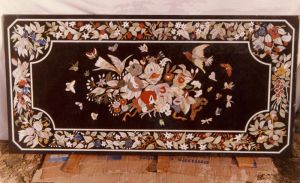 Marble Inlay Table Tops