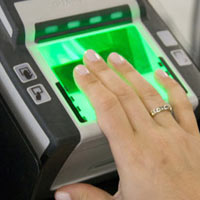 biometric fingerprint machine