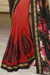 Designer Net Sarees