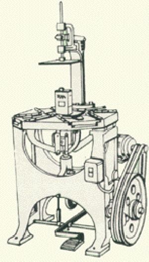 Clapper Flanging Machine