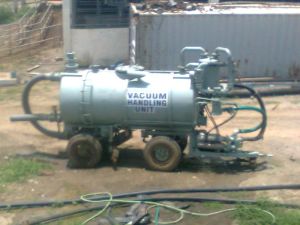 Handling Manure Lifting Vacuum Trolley