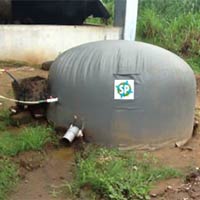 Small Capacity Flexible Type Domestic Biogas Plant