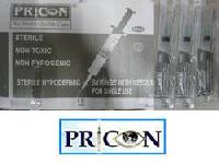 Pricon 10ml Disposable Syringe