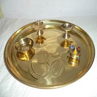 Brass Pooja Thali