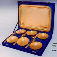 Brass Kheer Bowl Set