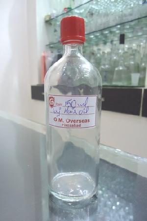 150ml Taj Hair Oil Glass Bottles