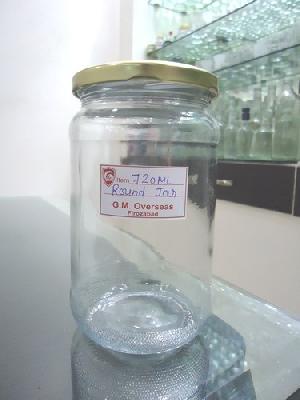 720ml Koena Round Glass Jar