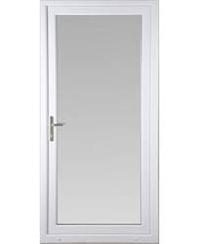 Glass PVC door